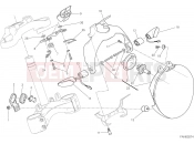 DUCATI Monster 1200 R HEADLIGHT [MOD:M 1200R;XST:AUS,EUR,FRA,JAP,ROK]