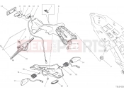 DUCATI Monster 1200 S PLATE HOLDER [MOD:M 1200S;XST:EUR,FRA]