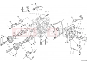 DUCATI Multistrada 1200 Pikes Peak TESTA ORIZZONTALE - DISTRIBUZIONE [MOD:MS1200PP]