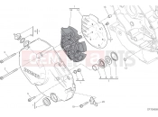 DUCATI Multistrada 1200 S D Air CLUTCH COVER [MOD:MS1200SA]