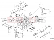 DUCATI Multistrada 950 HORIZONTAL CYLINDER HEAD [MOD:MS950T]