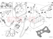 DUCATI 2017 Superbike 959 Panigale BATTERY HOLDER [MOD:959,959 AWS]
