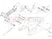 DUCATI 2017 Superbike 959 Panigale SOSPENSIONE POSTERIORE [MOD:959,959 AWS]