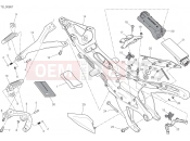 DUCATI 2017 Superbike 1299 Panigale S REAR FRAME COMP. [DFR:N;MOD:1299S]