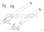 DUCATI Superbike Panigale R FRONT FORK [MOD:1199 R;XST:AUS,EUR,FRA,JAP]
