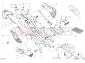 DUCATI SuperSport REAR FRAME COMP. [MOD:SS 939]