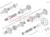 DUCATI XDiavel GEAR BOX [MOD:XDIAVEL]