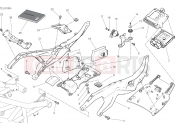 DUCATI XDiavel REAR FRAME COMP. [MOD:XDIAVEL]