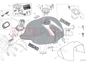 DUCATI Monster 1200 R FUEL TANK [MOD:M 1200R;XST:JAP]