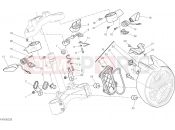 DUCATI Monster 1200 S HEADLIGHT [MOD:M 1200S;XST:AUS,EUR,JAP,ROK,TWN]