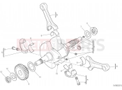 DUCATI Monster 797 CONNECTING RODS [MOD:M 797;PLT:DB10]