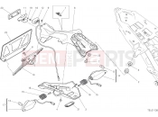 DUCATI Monster 821 PLATE HOLDER [MOD:M 821;XST:JAP]