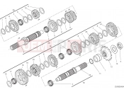 DUCATI Monster 821 GEAR BOX [MOD:M 821]