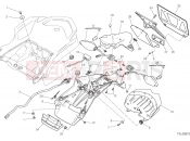 DUCATI Multistrada 1200 Enduro PLATE HOLDER [MOD:MS1200E;XST:JAP]