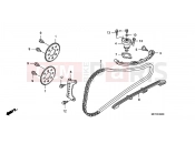 HONDA FJS600A7 ED SILVER WING 600 ABS 2007 E-4 CAM CHAIN/TENSIONER