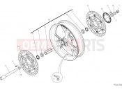 DUCATI Multistrada 1260 PikesPeak FRONT WHEEL [MOD:MS1260PP]