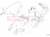 DUCATI Multistrada 1260 PikesPeak REAR MUDGUARD [MOD:MS1260PP]