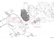 DUCATI Multistrada 1260 S D Air CLUTCH COVER [MOD:MS1260SA]