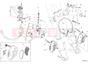 DUCATI Multistrada 1260 S D Air FRONT BRAKE SYSTEM [MOD:MS1260SA]