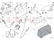 DUCATI 2018 Superbike 959 Panigale BATTERY HOLDER [MOD:1299R FE]