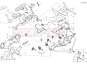 DUCATI 2018 Superbike 959 Panigale FANALE ANTERIORE E CRUSCOTTO [MOD:1299R FE]
