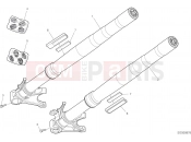 DUCATI 2018 Superbike 959 Panigale FRONT FORK [MOD:1299R FE]