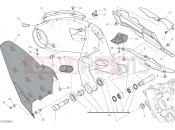 DUCATI 2018 Superbike 959 Panigale FORCELLONE POSTERIORE [MOD:1299R FE]