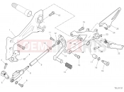 DUCATI Superbike Panigale V4 FOOTRESTS, LEFT [MOD:PANV4]