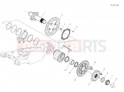 DUCATI Superbike Panigale V4 REAR WHEEL SPINDLE [MOD:PANV4]