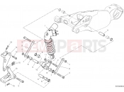 DUCATI 2018 Superbike Panigale V4 S REAR SHOCK ABSORBER [MOD:PANV4 S]