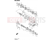 SUZUKI DR200 L7 (2017) (E71) 206A - TRANSMISSION