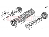 HONDA GL1500SEX E / MKH (GL1500SEX) 1999 E-8 CLUTCH