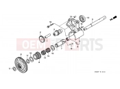 HONDA GL1500SEX E / MKH (GL1500SEX) 1999 E-12 REVERSE GEAR