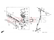 HONDA GL1500SEX E / MKH (GL1500SEX) 1999 F-5 FR. BRAKE MASTER CYLINDER
