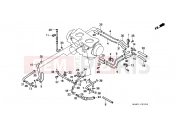 HONDA GL1500SEX E / MKH (GL1500SEX) 1999 E-22 TUBING