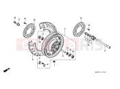 HONDA GL1500SEX E / MKH (GL1500SEX) 1999 F-13 FRONT WHEEL