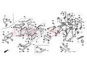 HONDA GL1500SEX E / MKH (GL1500SEX) 1999 F-48 ENGINE GUARD
