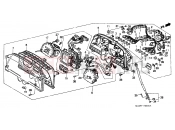 HONDA GL1500SEX E / MKH (GL1500SEX) 1999 F-3 METER