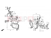 HONDA GL1500SEX E / MKH (GL1500SEX) 1999 F-37 COOLING FAN