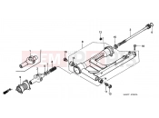 HONDA GL1500SEX E / MKH (GL1500SEX) 1999 F-28 SWINGARM