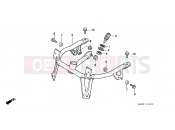 HONDA GL1500SEX E / MKH (GL1500SEX) 1999 F-44 COWL STAY