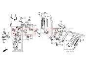 HONDA GL1500SEX E / MKH (GL1500SEX) 1999 F-7 HANDLE PIPE/TOP BRIDGE