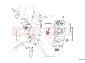 DUCATI Diavel FRONT BRAKE PUMP [MOD:DVL1260]