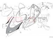 DUCATI 2019 Hypermotard 950 SP COWLING [MOD:HYM950SP]