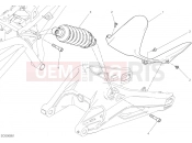 DUCATI Monster 797 SOSPENSIONE POSTERIORE [MOD:M 797+]