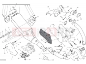 DUCATI 2019 Monster 1200 25th Anniversario EXHAUST SYSTEM [MOD:M1200S25]