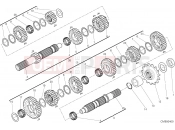 DUCATI Monster 1200 R GEAR BOX [MOD:M 1200R]