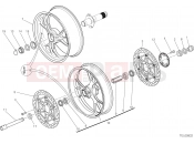 DUCATI Monster 1200 R RUOTA ANTERIORE E POSTERIORE [MOD:M 1200R]