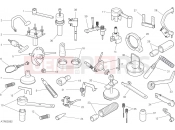 DUCATI Monster 821 WORKSHOP SERVICE TOOLS, ENGINE [MOD:M 821]