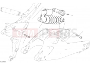 DUCATI Multistrada 950  REAR SHOCK ABSORBER [MOD:MS950]